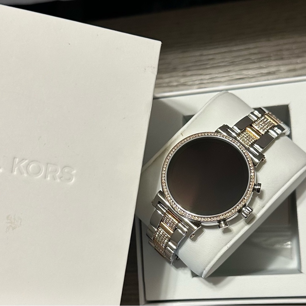 Michael Kors Smart Watch - Silver and Gold